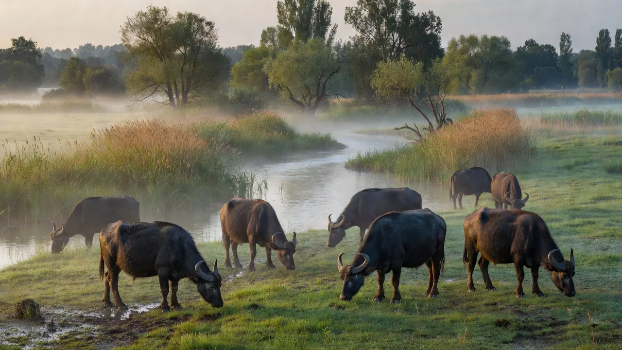 A Kerka-mente természeti kincsei: bivalyok, források, mesés völgyek