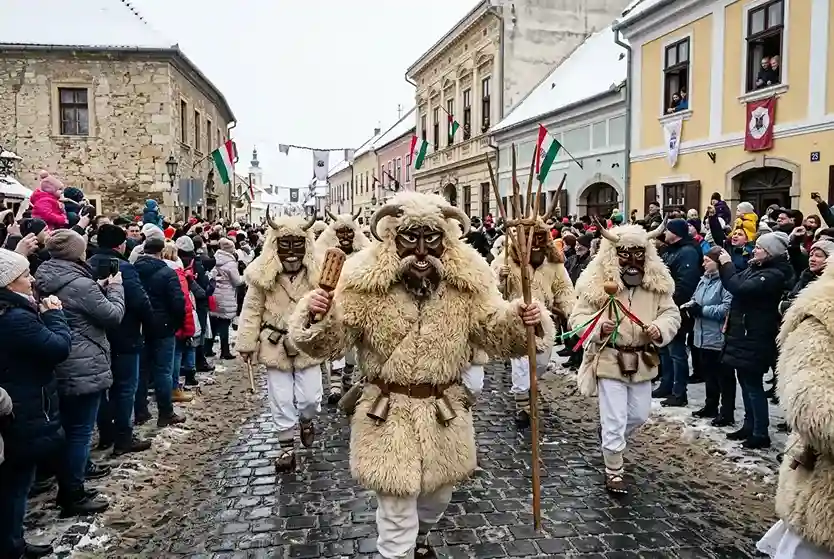 Busó fesztivál Mohácson 2026: maszkok, legendák és hagyományok